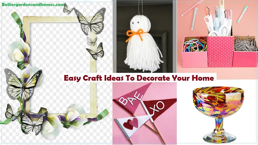easy craft ideas to decorate your home