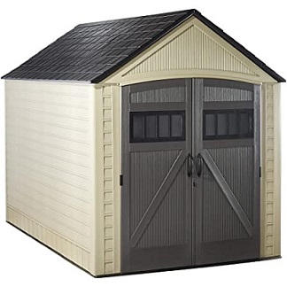 7x10 ft Rubbermaid Outdoor Storage Shed