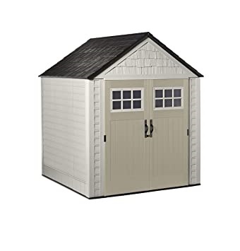 Rubbermaid Durable Resin Outdoor Garden Storage Shed