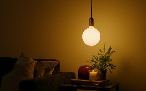 Warm lighting to make your room look aesthetic