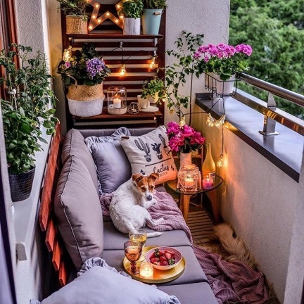 Decorate your balcony