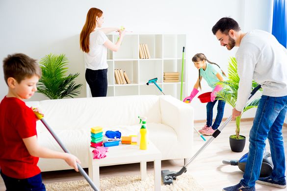 Create cleaning routine for all