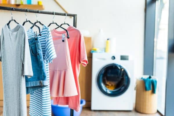 The habit of one load of laundry per day