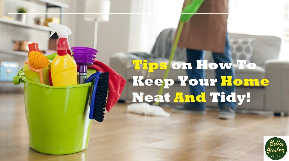 how to keep your home neat and tidy